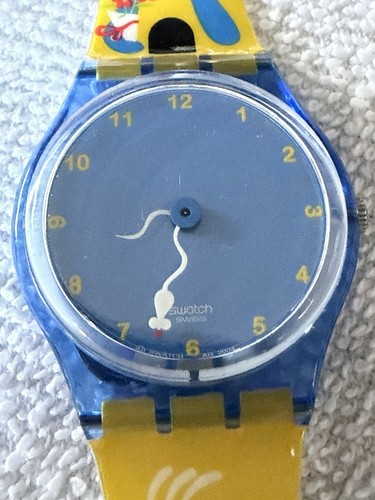 Vintage swatch watch mouse - swatch,