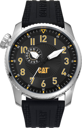 Caterpillar men watch - caterpillar, "spun"