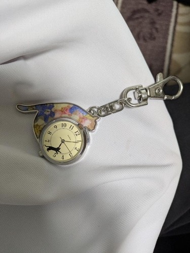 Mofute cat motif pocket watch - mofute,