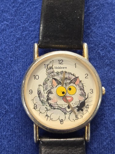 Vintage valdawn cat mouse - cat, &