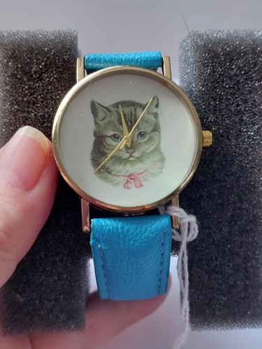 Cat design watch - -,